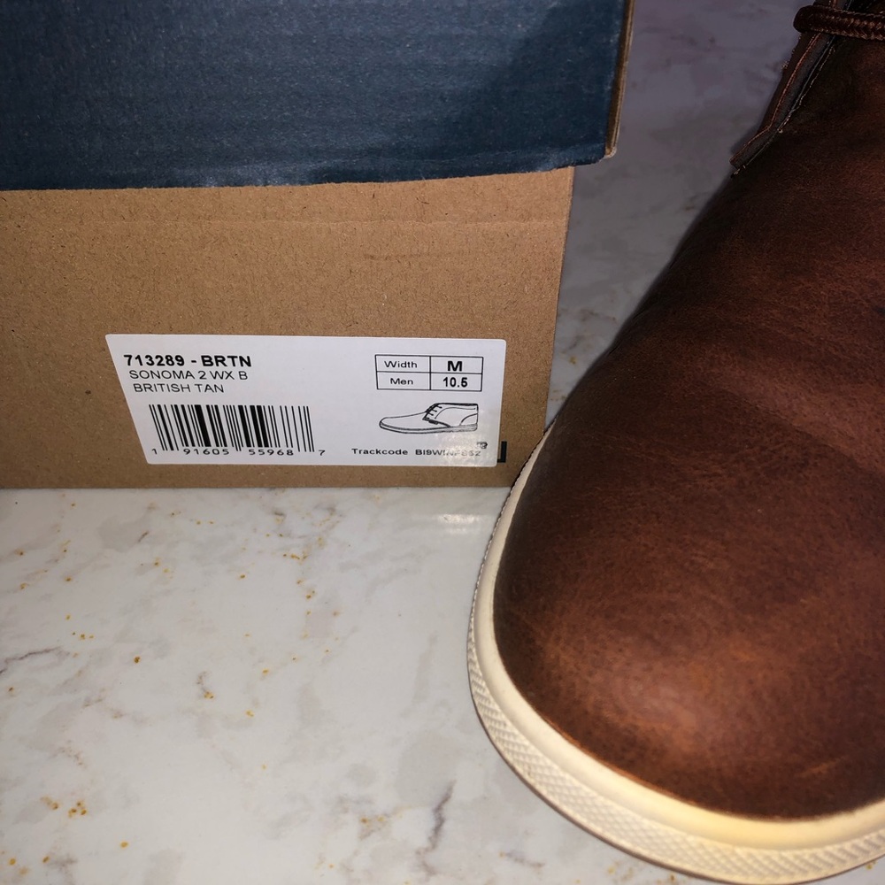 Men Chukka Shoe Boot business casual dress vegan leather classic wedding office - Picture 8 of 16